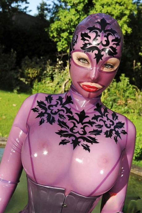 Latex Lucy exclusive model images